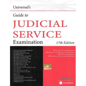 Universal's Guide to Judicial Service Examination (JMFC) by LexisNexis [Edn. 2022] | LexisNexis
